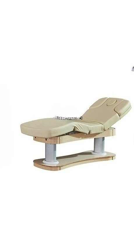 

Electric foreign high-end with memory function Spa massage bed wooden base