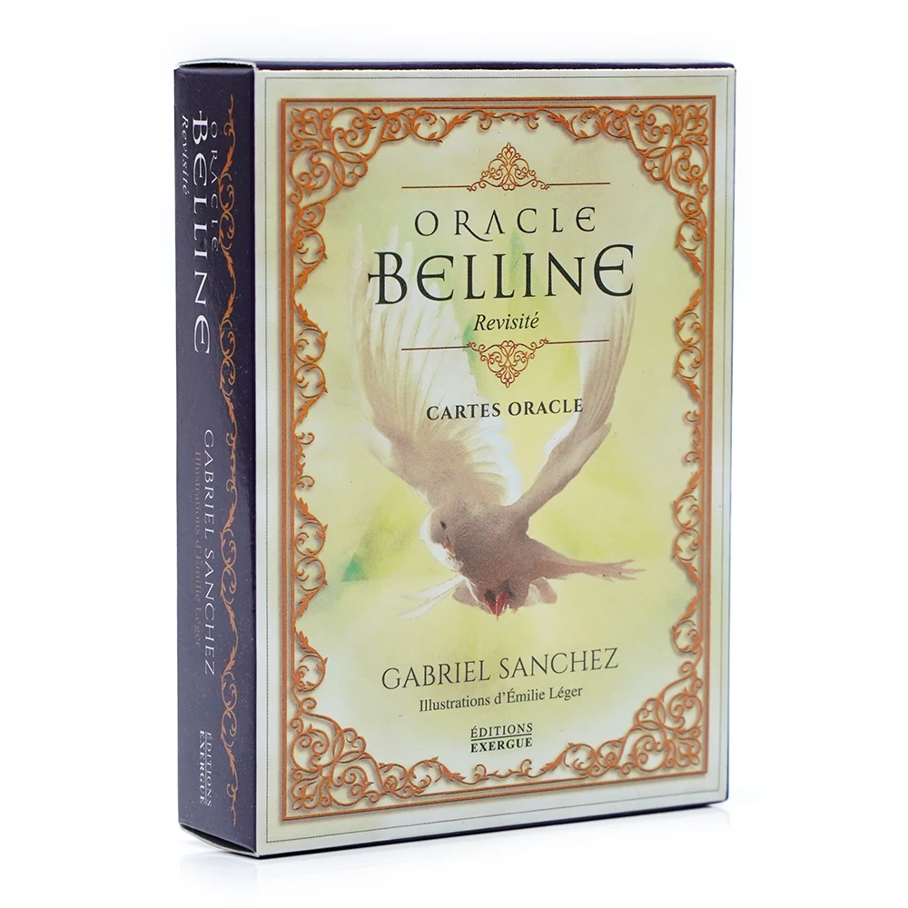 Oracle Belline Revisite versión francesa de cartas de Tarot Gabriel Sanchez pour la adivinación y la guía fiesta familiar de Spirituelle