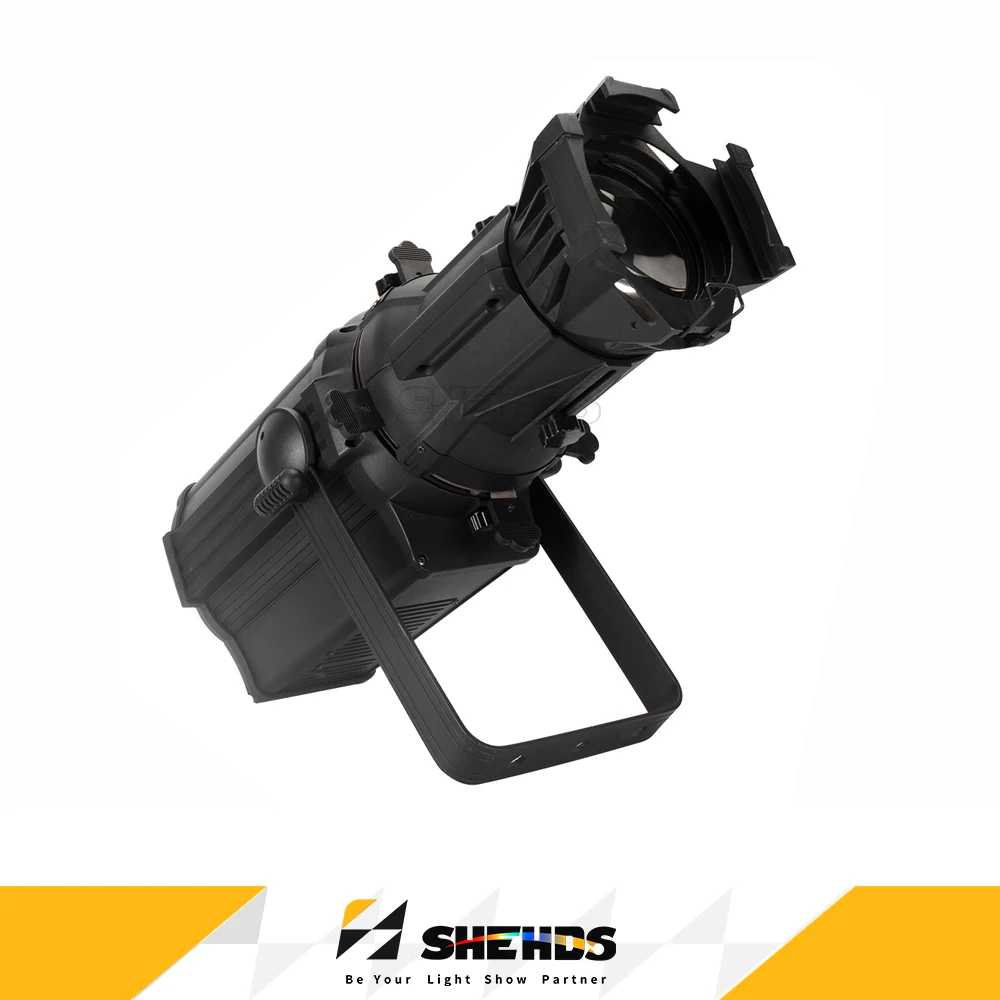 

SHEHDS 250W Leko Spot Light Warm Cool White RGBW 4in1 Cutting Patterns Stage Lights For Catwalk Fashion Show Wedding DJ Disco