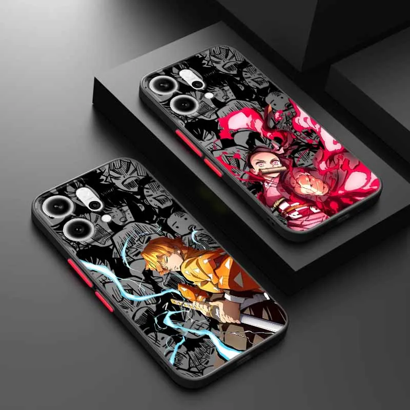 

Demon Slayer Kimetsu No Yaiba Cover For Vivo V50 X70 V29 V25E V23E V21 V20 V19 V17 V15 V11i Y19 Y17 Y16 Y15S Y04 Phone Case