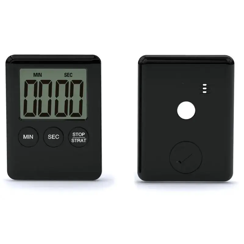 

Thin Square LCD Digital Screen Kitchen Timer 7 Colors New 1Pc Countdown Alarm Magnet Clock Super