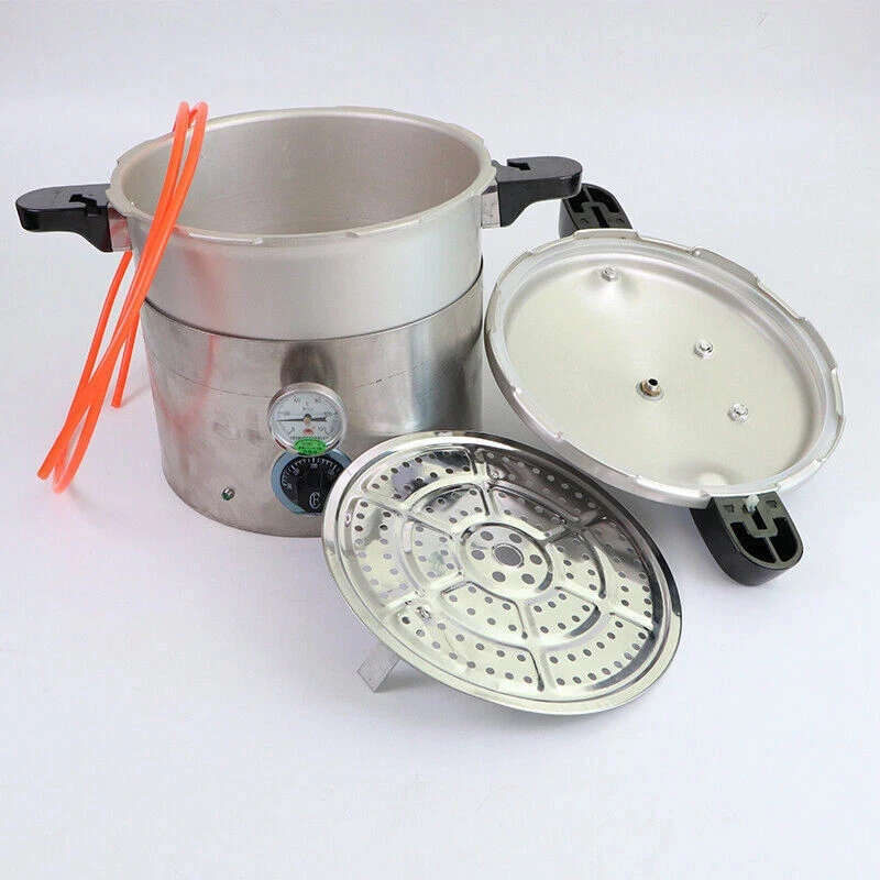 1800W Lab Equipment High Pressure Pot Pressure Cooker with Silicone Rubber Seal Ring Dental Lab Equipment