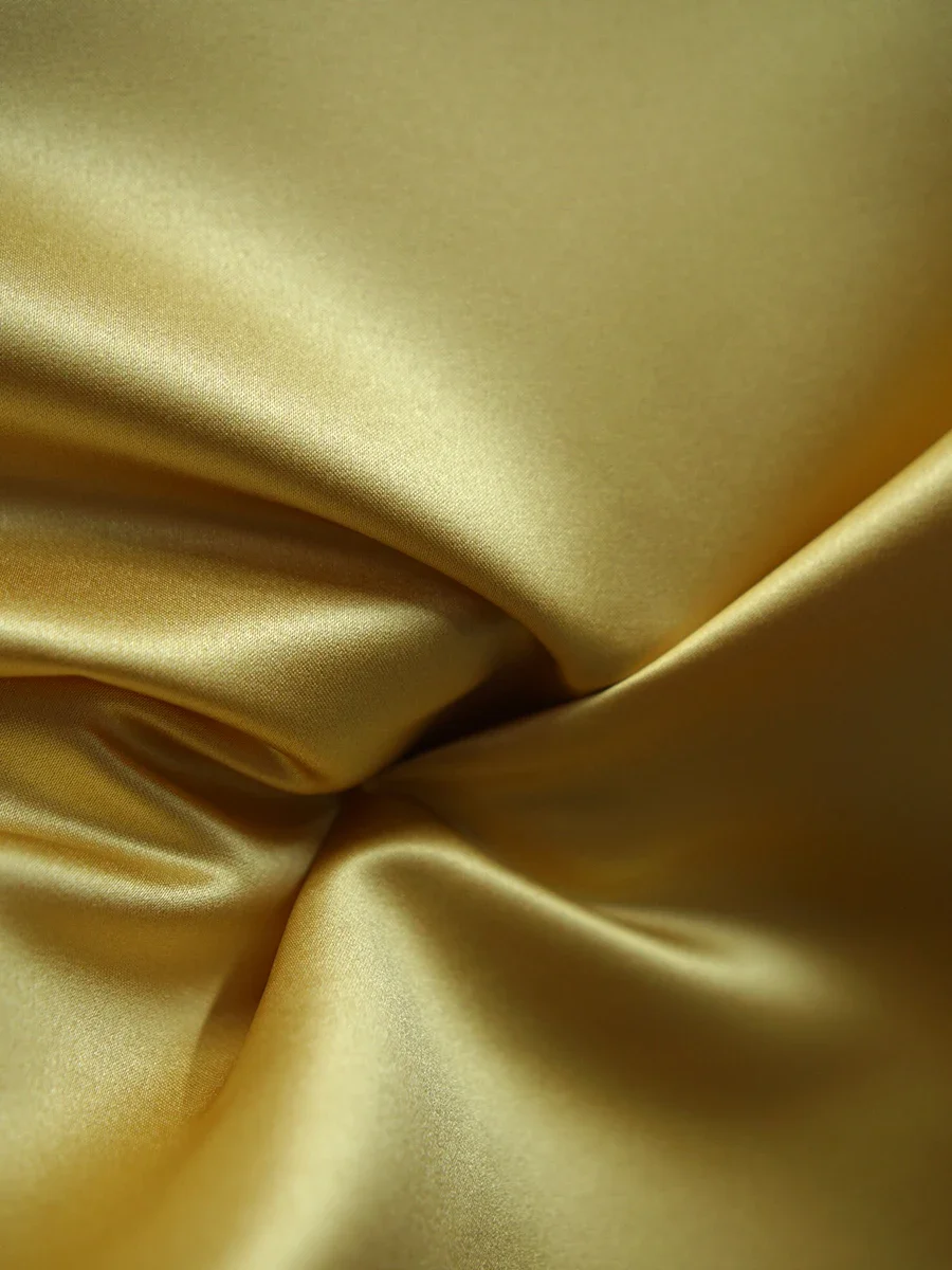 

Soft satin smooth fabric sewing camisole dress shirt DIY photo background wedding decoration fabric