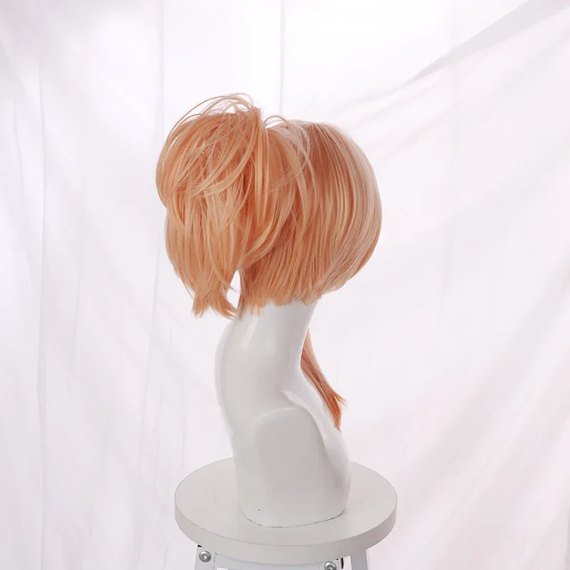 Genshin Impact Nieuwe Natie Ryujin Hana Mai Xiao Gong Gevlochten Kapsel Karakter Cosplay Pruik