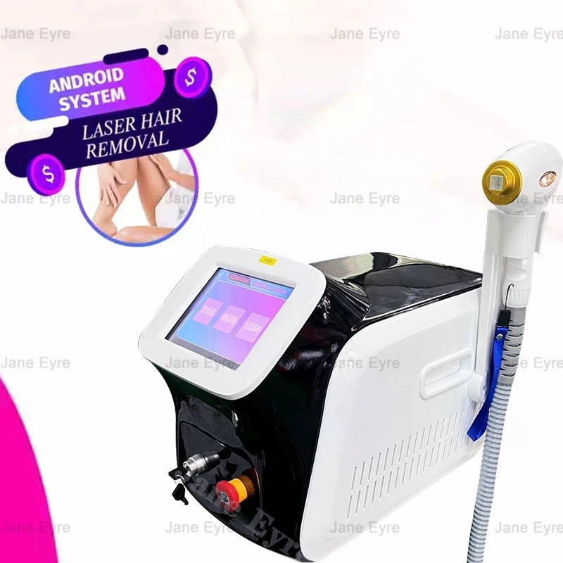 Equipo de belleza profesional Fast Dolor 808 755 1064 nm Máquina de pelo de láser de diodo