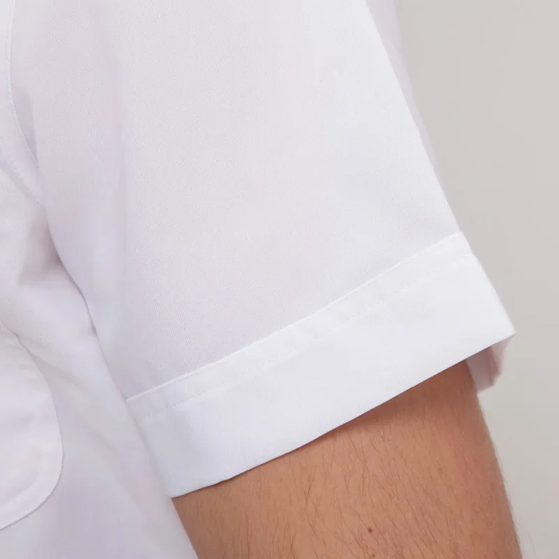 AIMENWANT-Vêtements de sécurité blancs à manches courtes pour hommes, vêtements de travail, uniformes de sécurité, grande taille, nickel é, livraison gratuite, uniforme