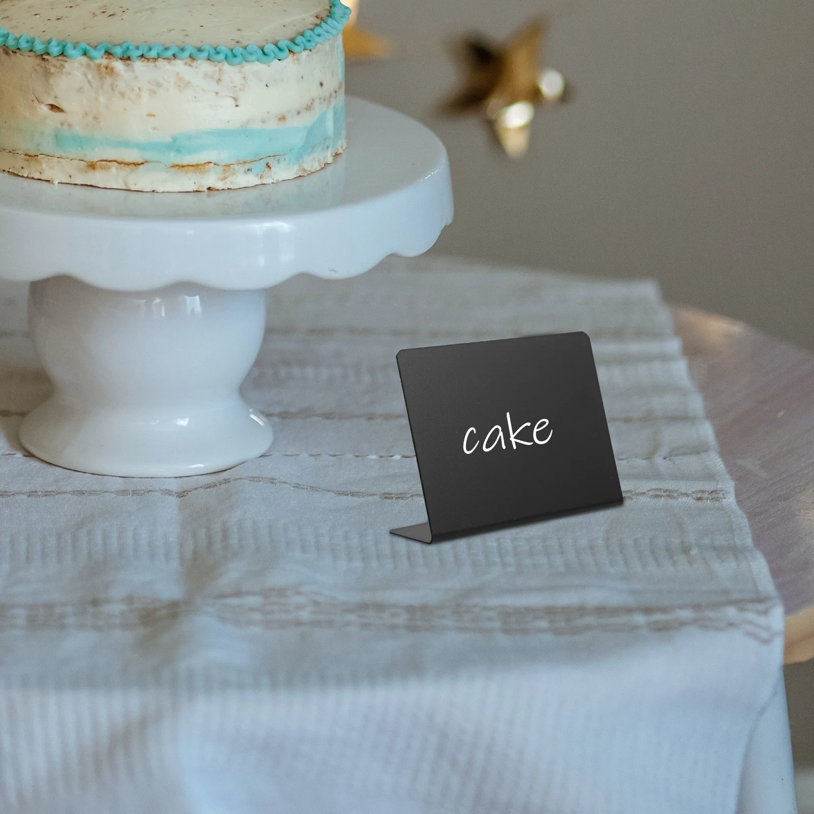 

12Pcs Mini Chalkboard Signs Small Tabletop Display Boards Adjustable Angle Food Labels Party Buffet Wedding Catering