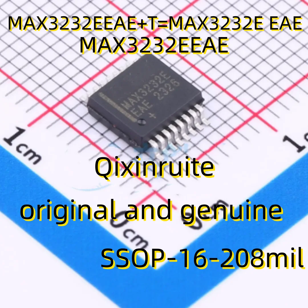 Qixinruite New original MAX3232EEAE MAX3232EEAE+T=MAX3232E EAE SSOP-16-208mil transceiver chip
