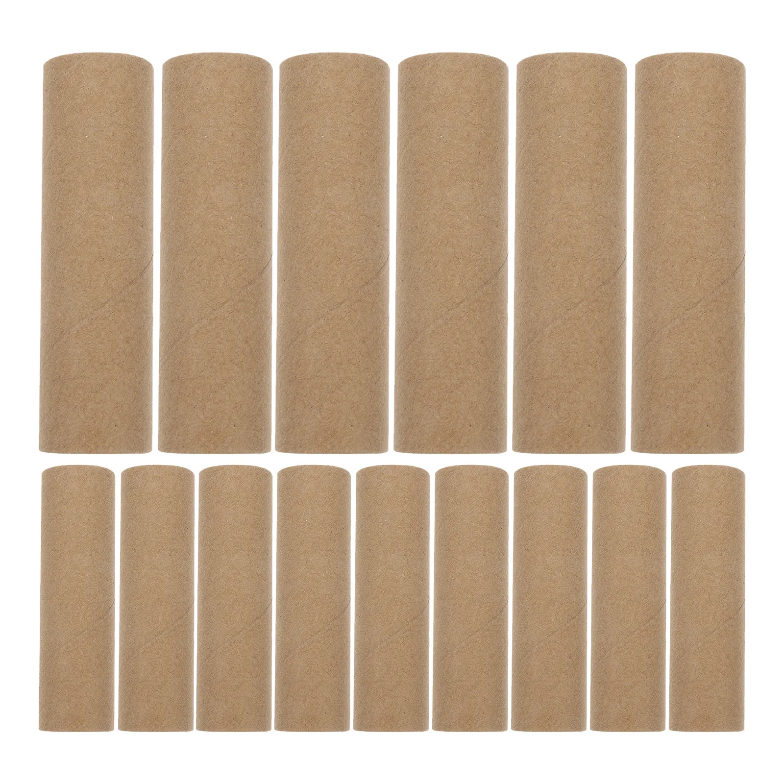 Art Craft With Cardboard - 15Pcs Round Kraft Paper Tubes Strong