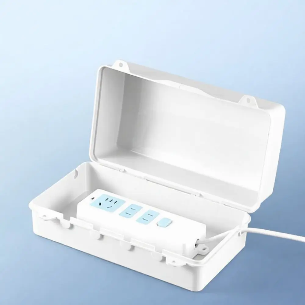 Rainproof Protective Box Outdoor Socket Cover Power Strip Waterproof Case Durable Electrical Safety Guard For Garden