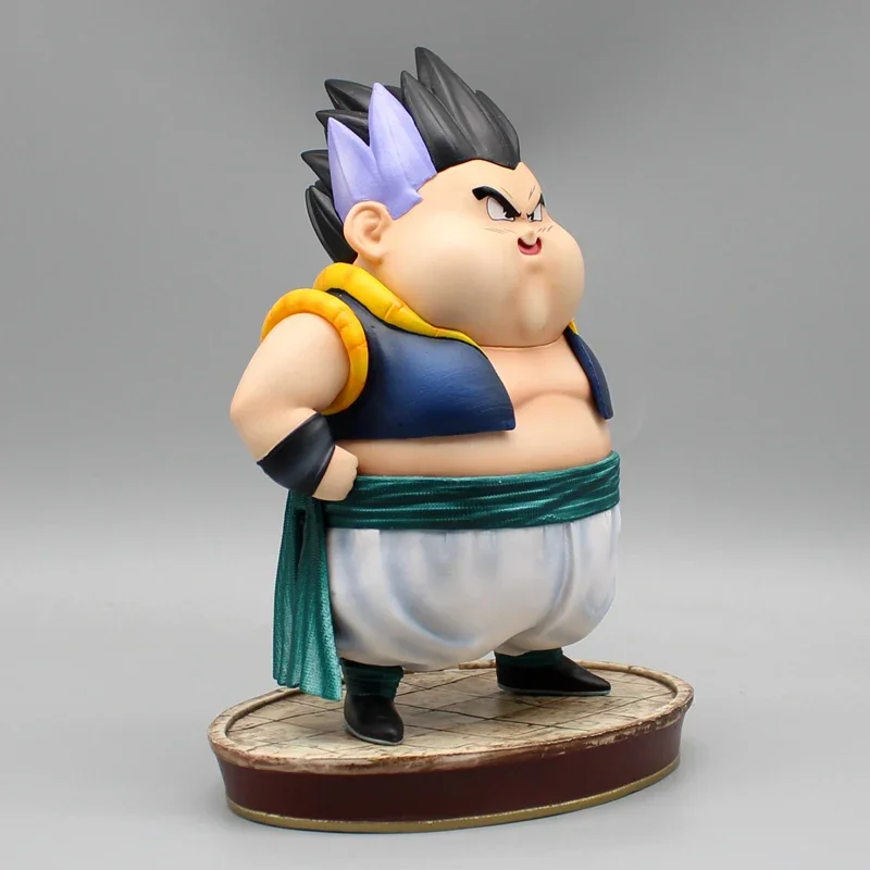 Cartoon 18cm Dragon Ball Action Figures Gotenks Gk Fat Skinny Combination Pvc Anime Collection Model Ornament Doll Toy Gifts