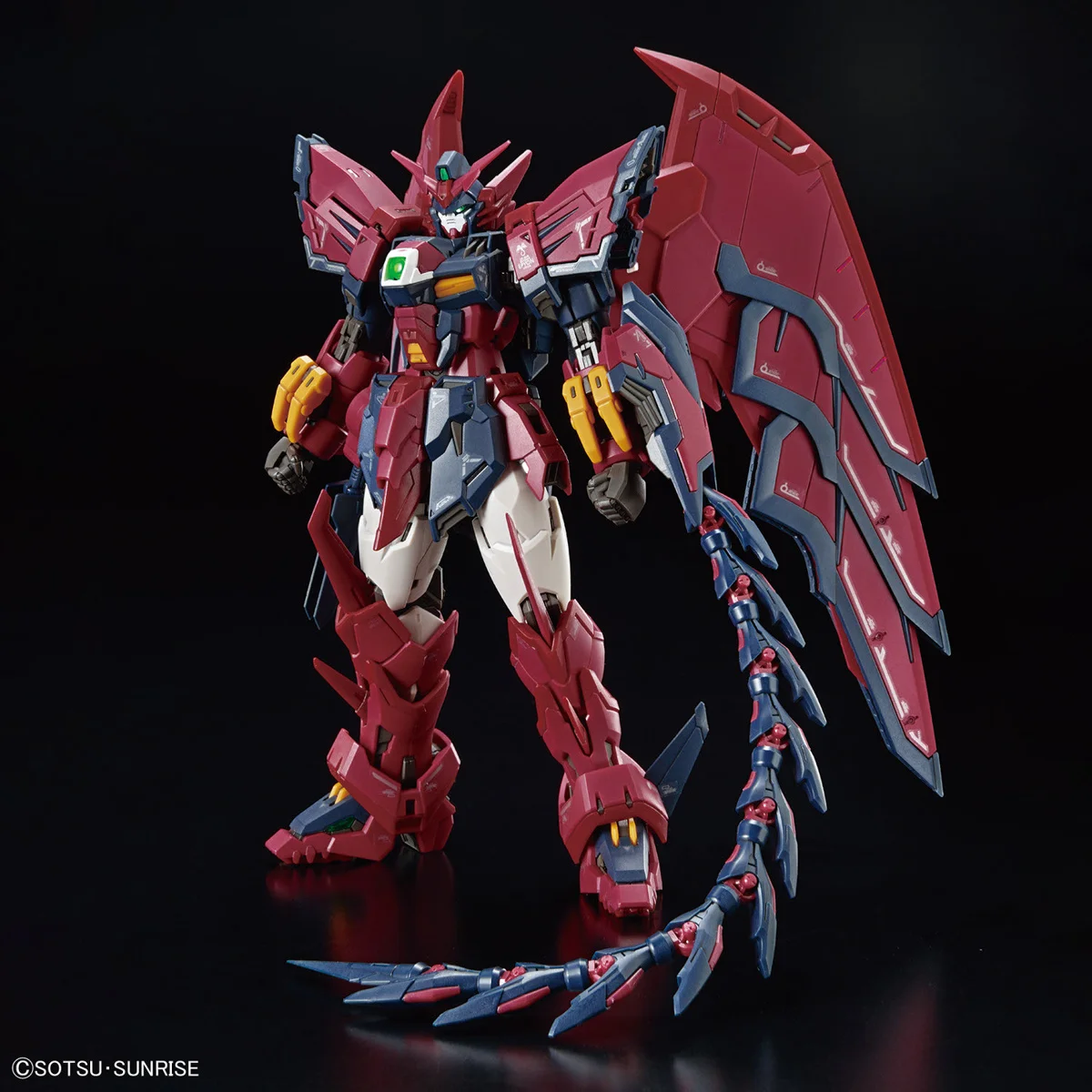 In Stock BANDAI Genuine RG 1/144 No.38 OZ-13MS GUNDAM EPYON Assembly Model Ver. Anime Action Figures Model Collection Toy