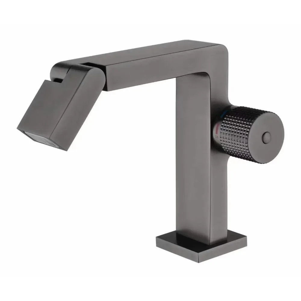 

Brass basin faucet hot and cold faucet bathroom rotary spray faucet