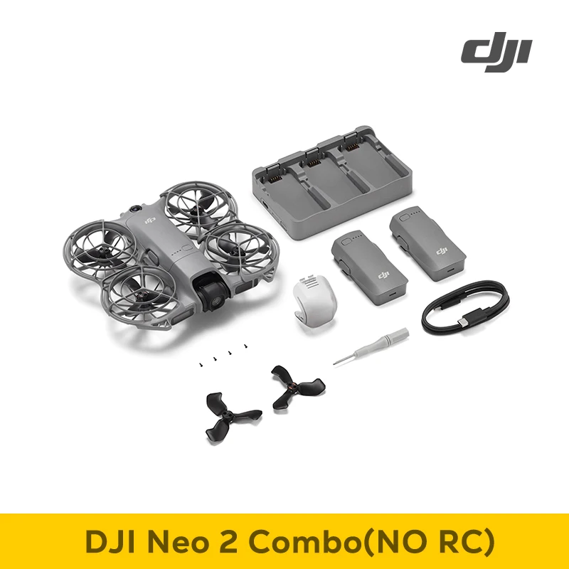 【LOCAL+】DJI Neo 2 Drone Fly Camera Drone 4K Gestabiliseerde video 151g Licht en draagbaar Propellerbeschermers met volledige dekking Nieuw origineel C0
