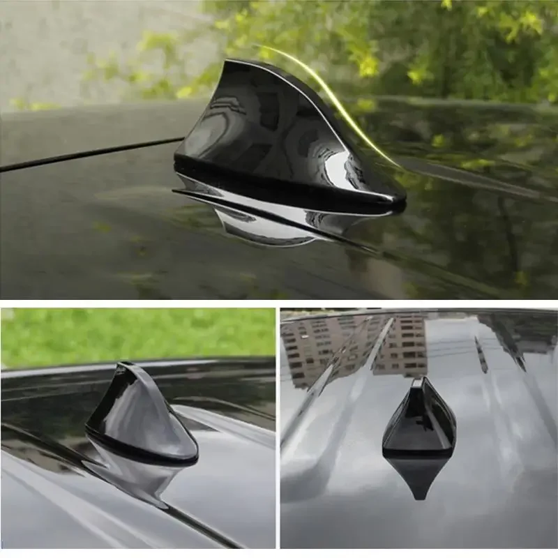 Shark Fin Antenna Signal Radio Antenna for Car Roof Tail Fin Antenna