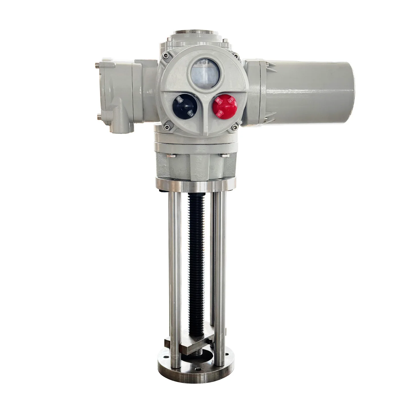 

Customized ultra-long straight stroke electric actuator is suitable for the straight stroke actuator of butterfly valve ball