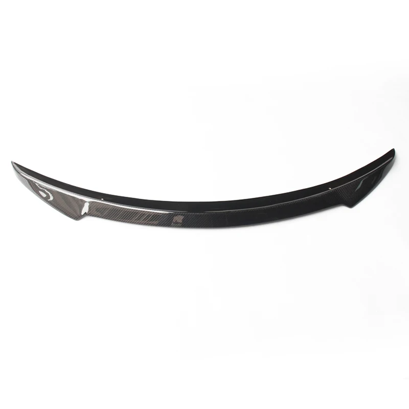 High Quality Carbon Fiber Tail For Model S   Car Rear Trunk Spoiler Glossy Black