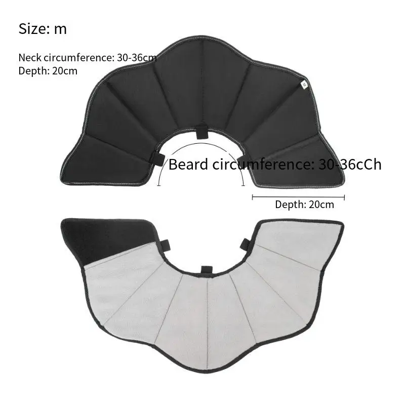 مخروط الحيوانات الأليفة بعد الجراحة لعام 2025 - طوق إليزابيث سميك للغاية للكلاب/القطط - طوق إلكتروني للاسترداد المقاوم للعض (بالجملة بالجملة) #4