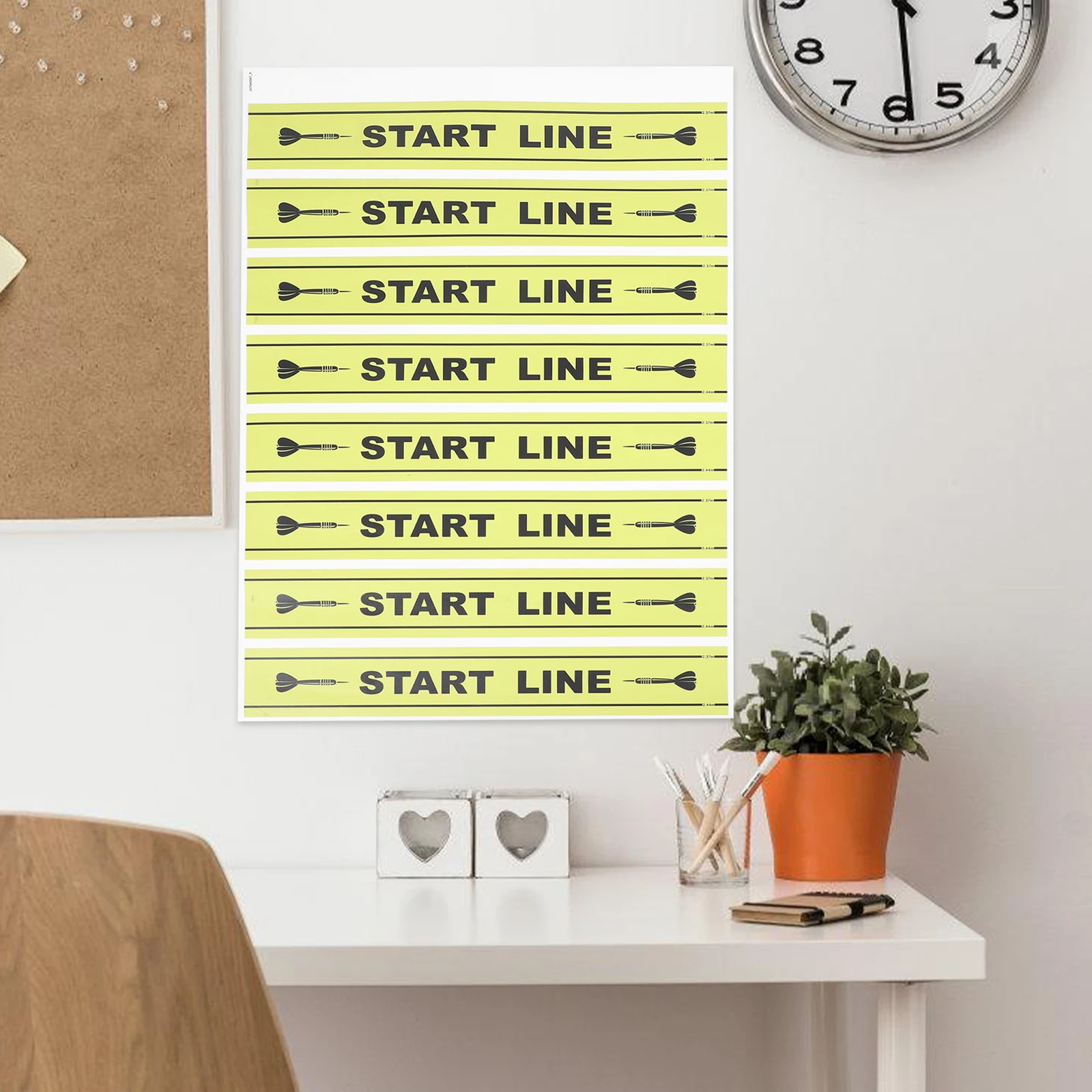 

Dart Line Mark Ground Marker PVC Game Accessory Sport Outdoor Toys Throw Ground Line Bright Color Durable Throwline Kit