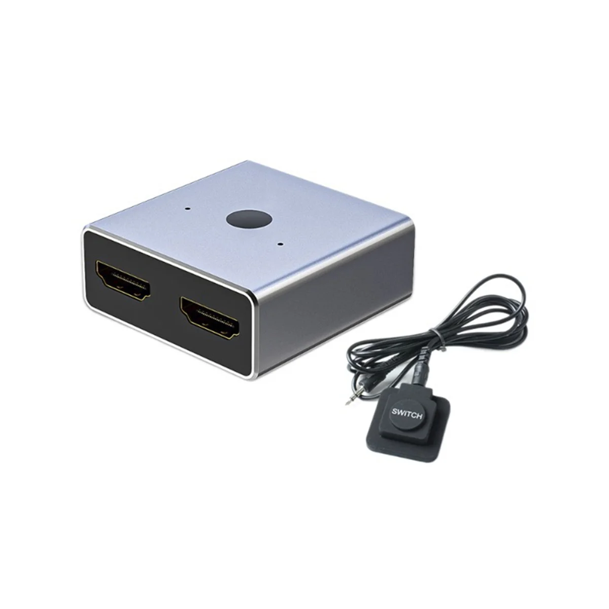 4K - محول متوافق ثنائي الاتجاه - محول مخرج 1 في 2 2 2 محول خارجي 2 في 1 لـ