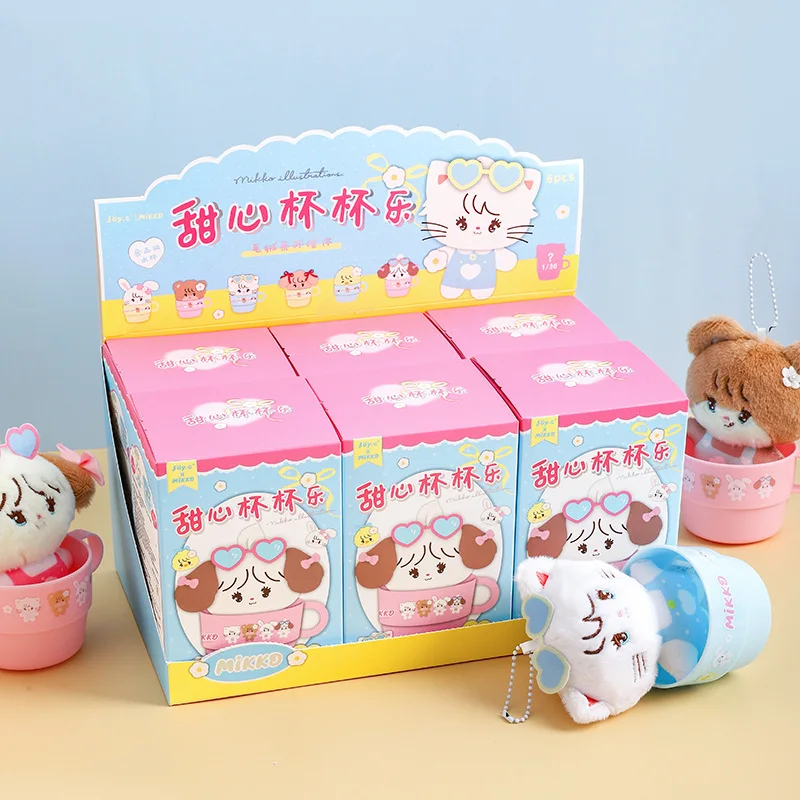 

Authentic Mikko Sweetheart Cup Blind Box Toy Figurines Anime Mikko Latte Mousse Girls Mysterious Box Ornaments Toy Holiday Gifts