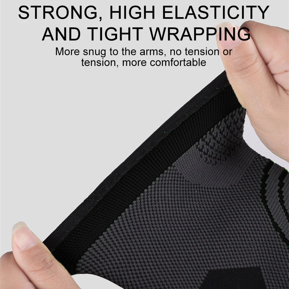 1PC Fitness Bandage Elbow Pads Brace Compression Support Sleeve for Tendonitis Tennis Elbow Reduce Joint Pain Support Protector