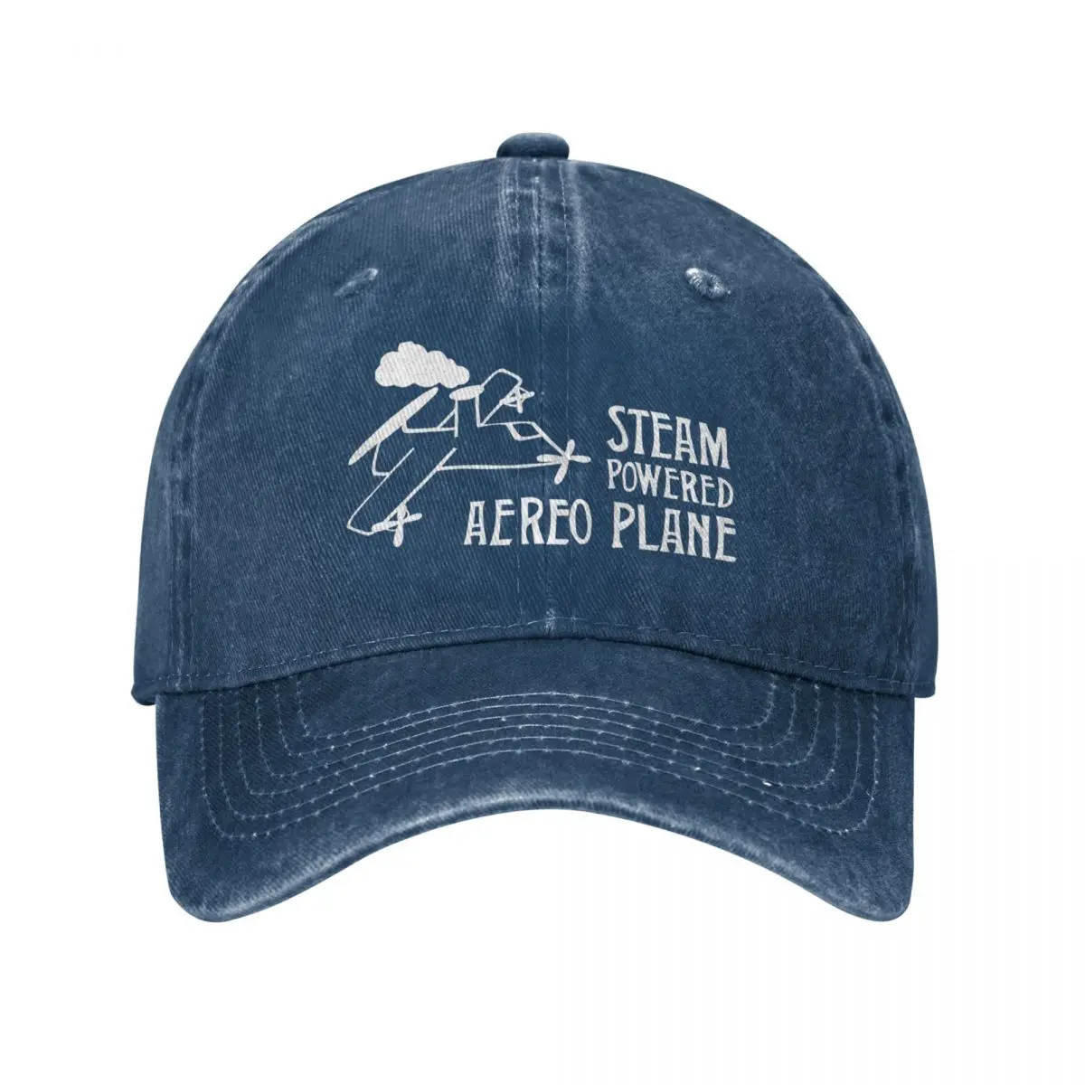 Steam Powered Aereo Plane (Hat) Baseball Cap New Hat Horse Hat Military Cap Man Men Caps Women's