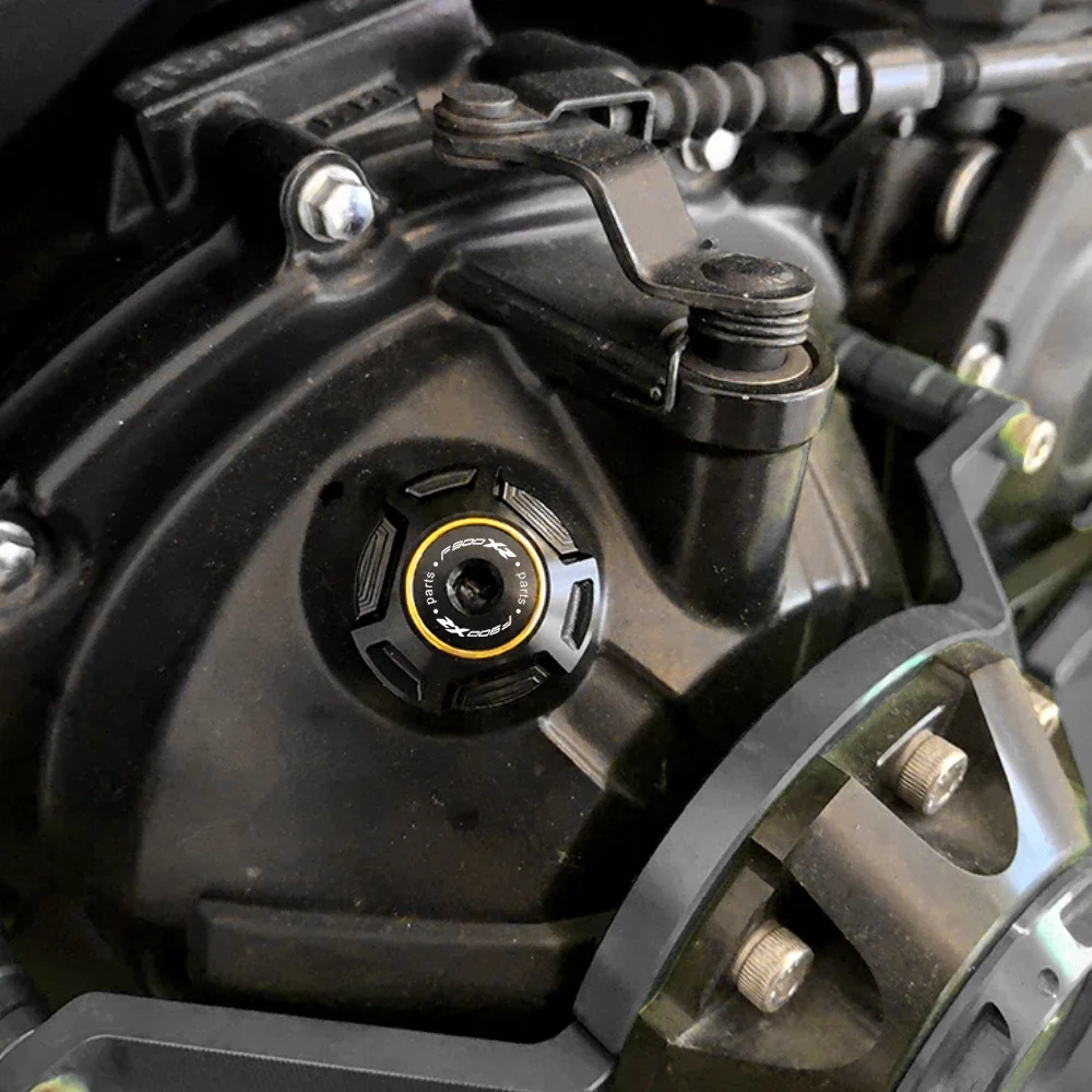 ل BMW F900GS F900XR F900R مغامرة F900 GS XR R 2020-2024 2025 2026 CNC دراجة نارية زيت المحرك غطاء مرشح غطاء فتحة تعبئة الزيت