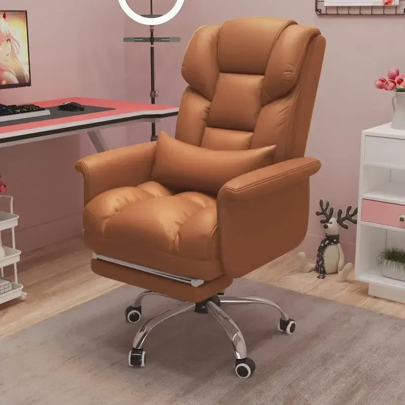 Computer Chair, Home  Lazy Chair, Can Lie Down or Nap, Study Room, Office, Game Chair, Adjustable Backrest, Leisure Sofa Chair