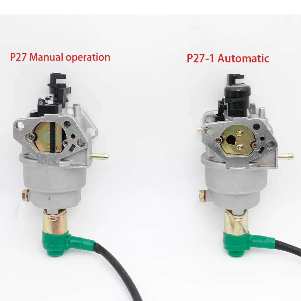 New HUAYI P27 P27-1 P27-2 Gas Engine Generator Carburetor Assembly Automatic Damper Oil Carburetor 5kw 6.5kw 8kw