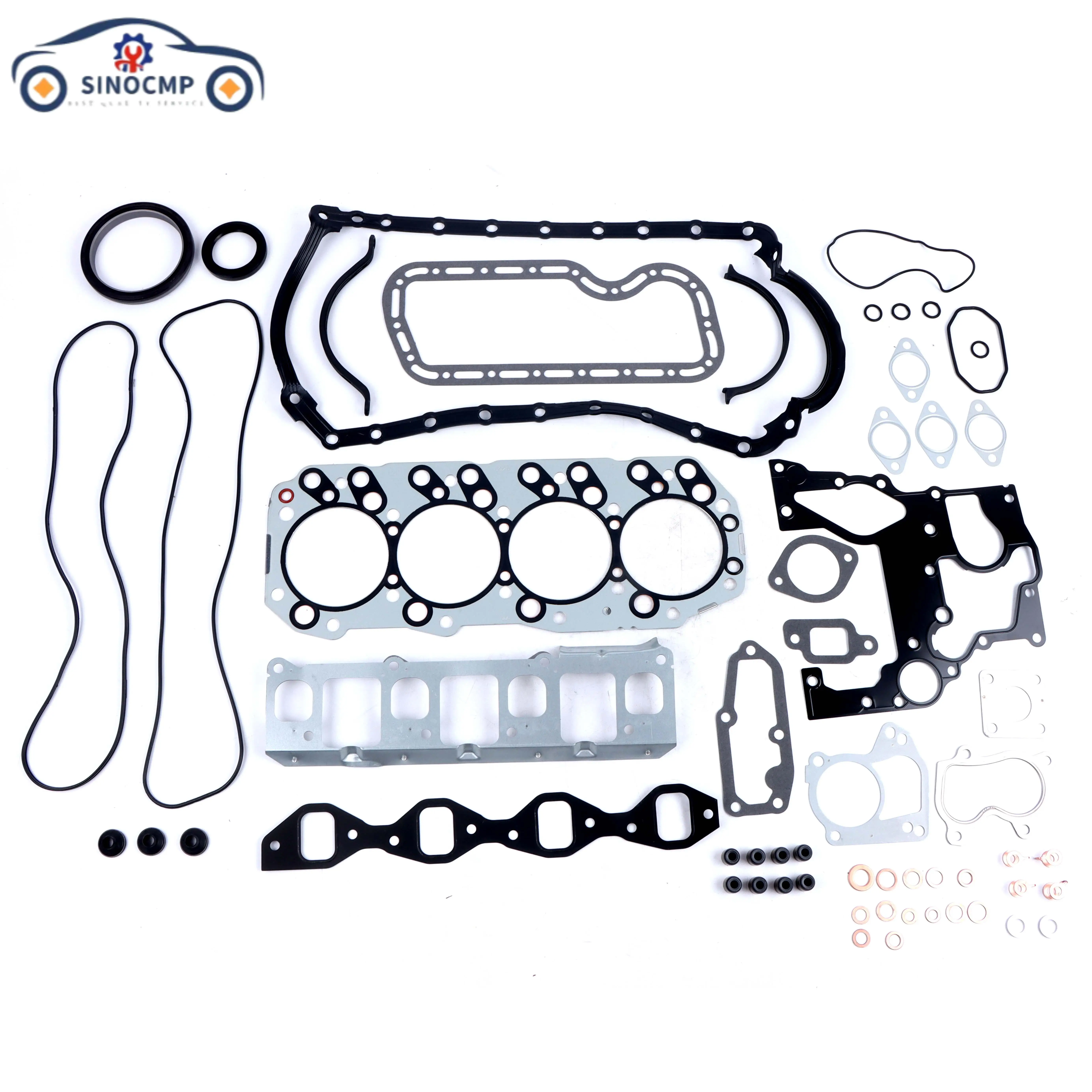 Kit de juntas de motor 4JH1 4JH1T para Isuzu 3.0L ELF NKR BIGHORN HOLDEN RODEO motores componentes piezas de motor