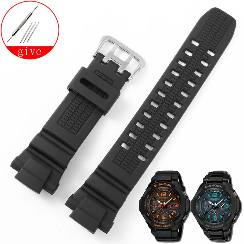 CICIDD Quality Rubber Watchband Substitute Casio GW-3000B 3500B 2500B 2000G-1200B Silicone Wristband