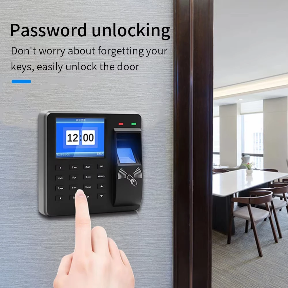 Picture 6: Attendance Access Control Fingerprint Password Time Attendance and Access Control Device for Office