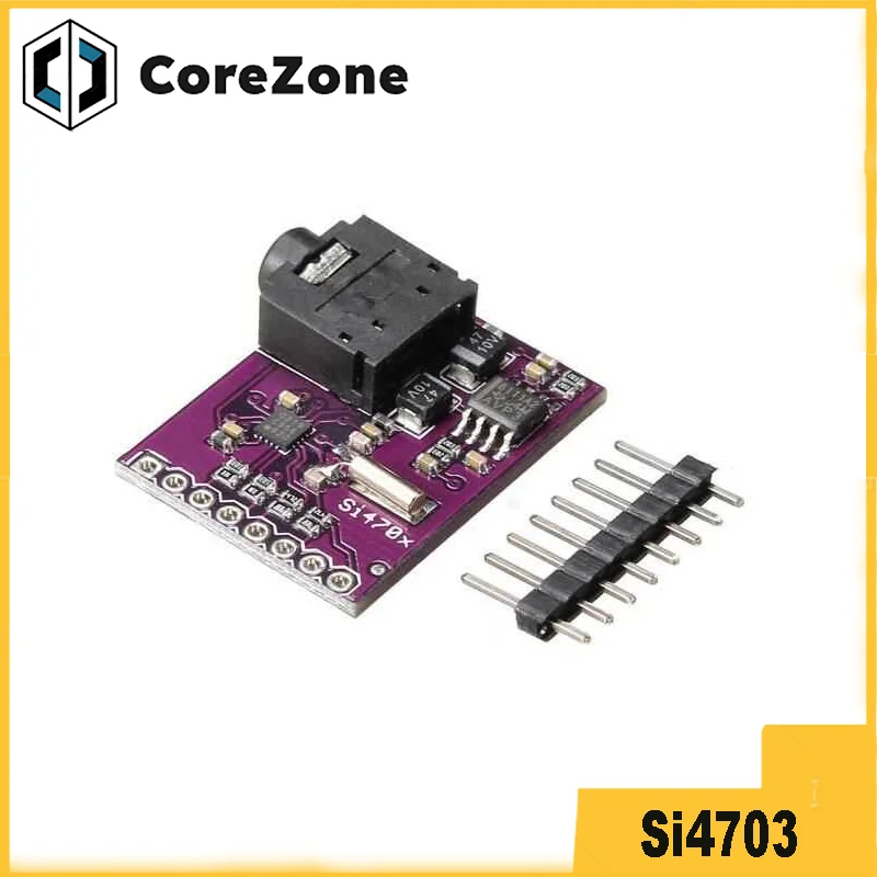 MCU-470 Si4703 FM Tuner Evaluation Board Reception Tuner Development Board