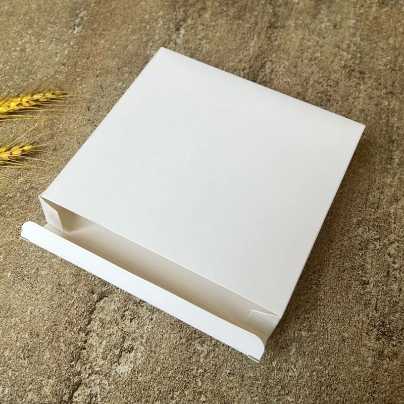 50pcs/lots Envelopes White 350g Paper Jewelry Ring Photo Storage Packaging Gift Box Sealed Bag Storage Business Document Seed