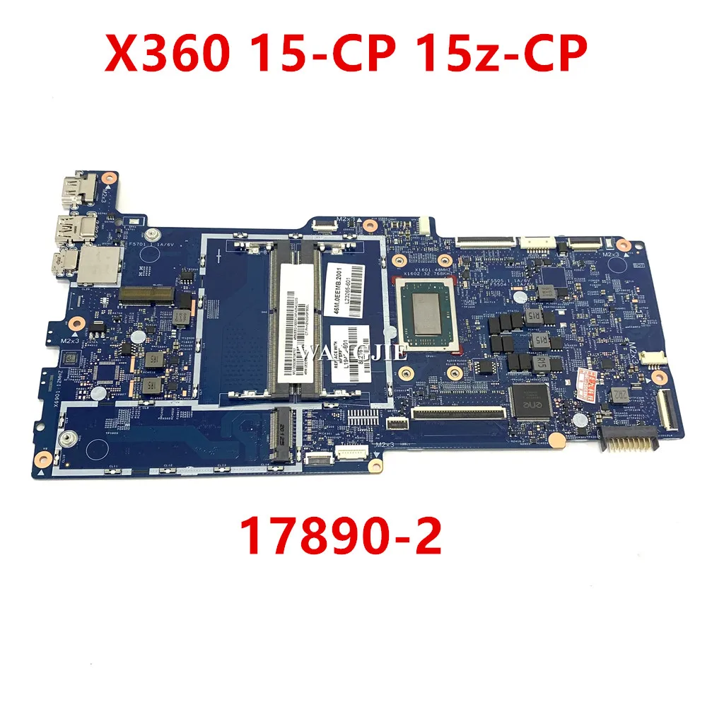 For HP ENVY X360 15-CP 15z-CP Motherboard With Ryzen5 R5-2500U L19459-001 L19459-601 17890-2 448.0EE04.0021 100% Tested OK