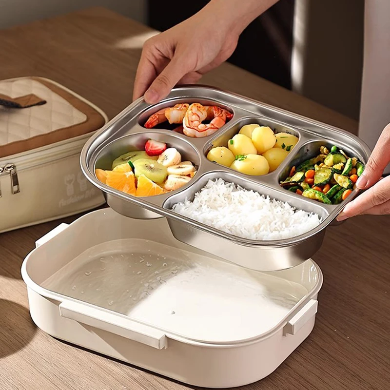 Portable Japanese Lunch Box Food Storage Containers School Bento Box Sandwich Lids Kitchen Aesthetic Fiambreras Home Products