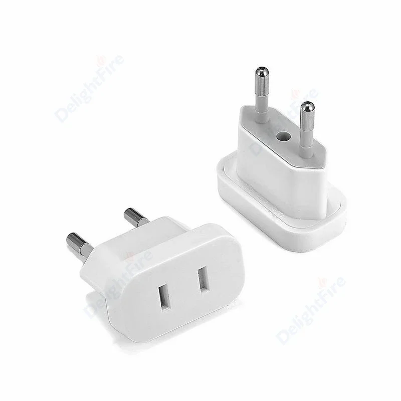 Adapter wtyczki EU Chiny CN Ameryka USA do UE Euro Europejska Rosja Hiszpania Korea KR Adapter podróżny 2Pin Konwerter AC Gniazda Gniazdo