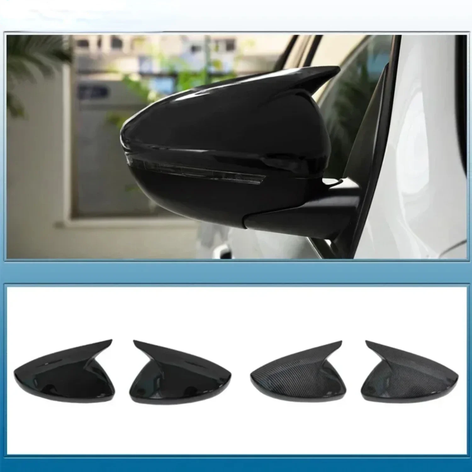 

Elegant, High-Quality, and Premium Rearview Mirror Wing Covers - Stylish Car Accessory for Added Sophistication and Protection -