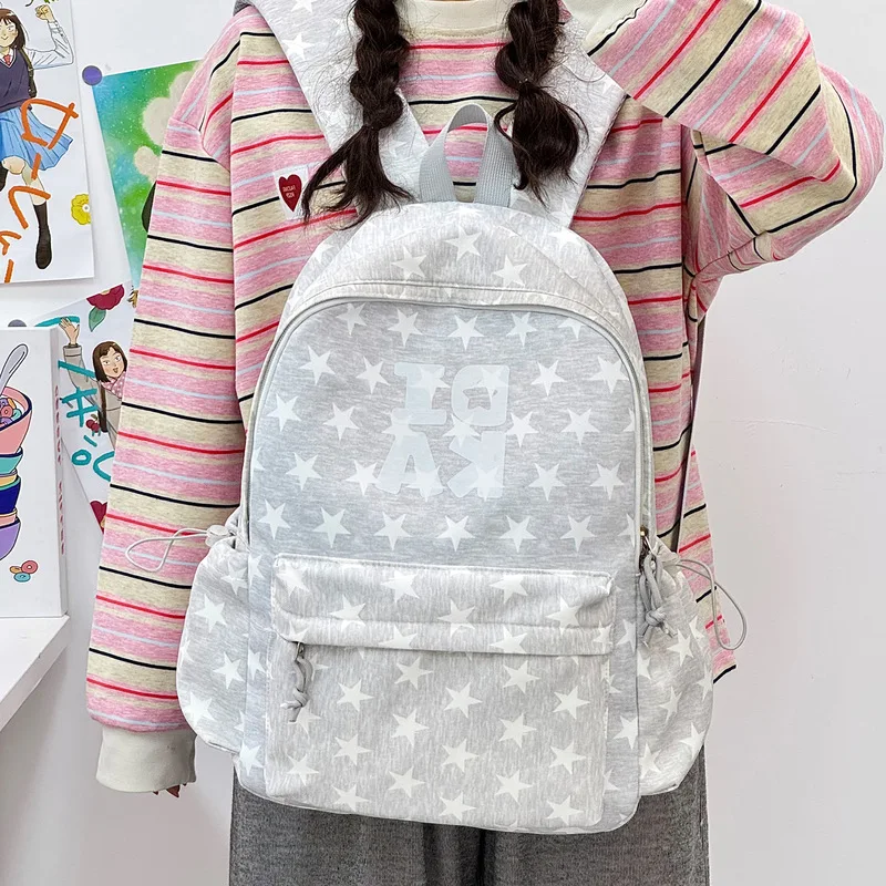 American high street backpackinsUnique summer simple high-appearance small backpack for junior high school and college female st