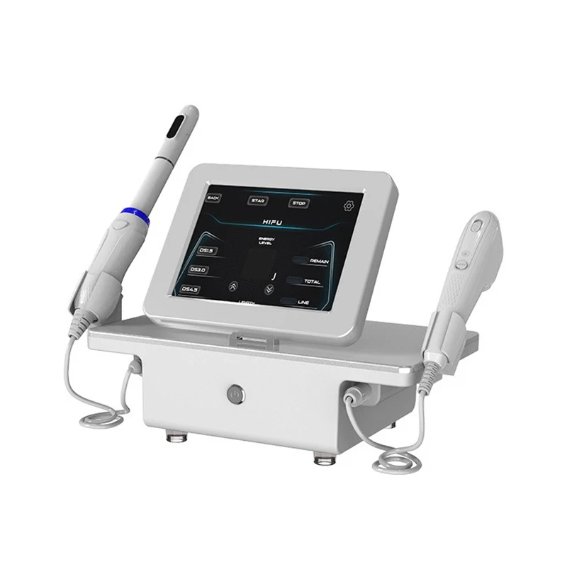 Professionelle 2 IN 1 7D Vaginale pflege Maschine Frau RF Gesichts Lifting Anti Aging Eis Hammer Gesicht Straffung Schönheit Gerät