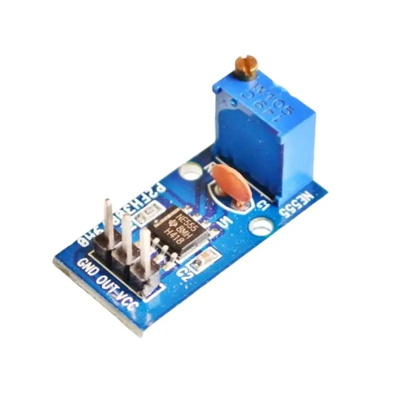 10Pcs NE555 Pulse Frequency Duty Cycle Adjustable Module