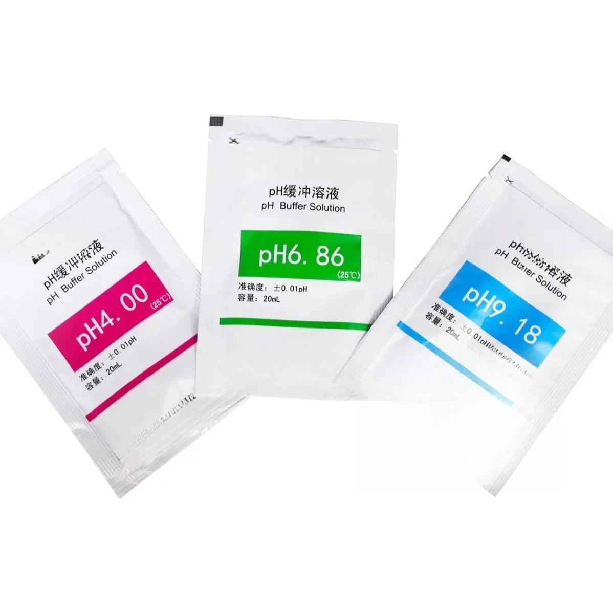 

Bagged pH Buffer Solution, Thunder PH Buffer Solution Standard Buffer Powder Reagent pH Correction
