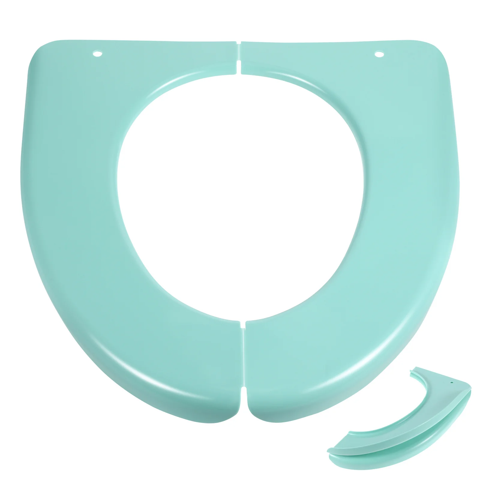 1 قطعة مقعد نونية قابل للطي البلاستيك المحمولة غطاء مقعد التدريب المرحاض وسادة وسادة للمنزل السفر الطفل الكبار استخدام وسادة الحمام