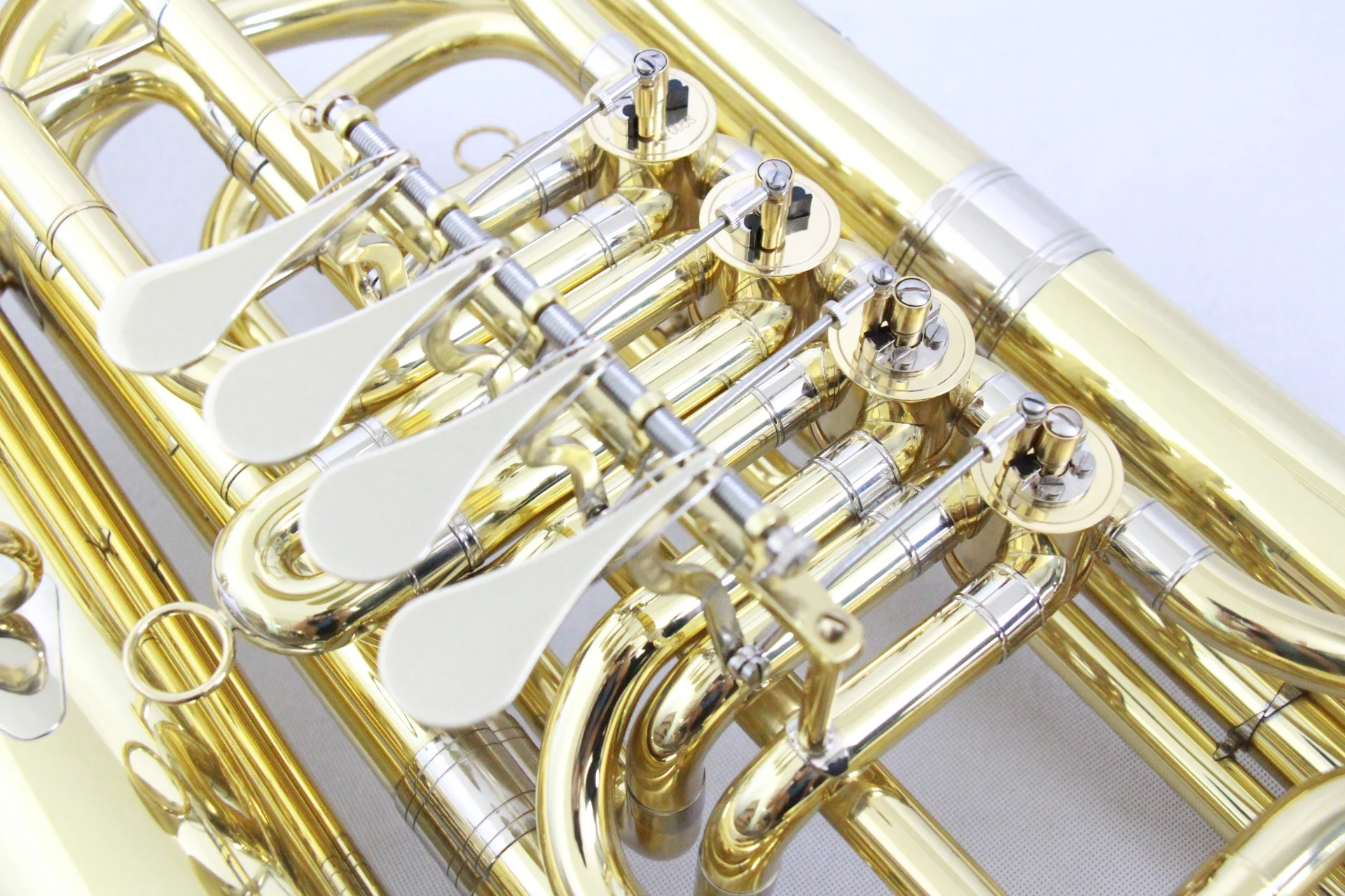 

Hooqu In Stock High-end Bb Tuba 4 Rotary Keys Tuba Bb Fast Delivery Tuba