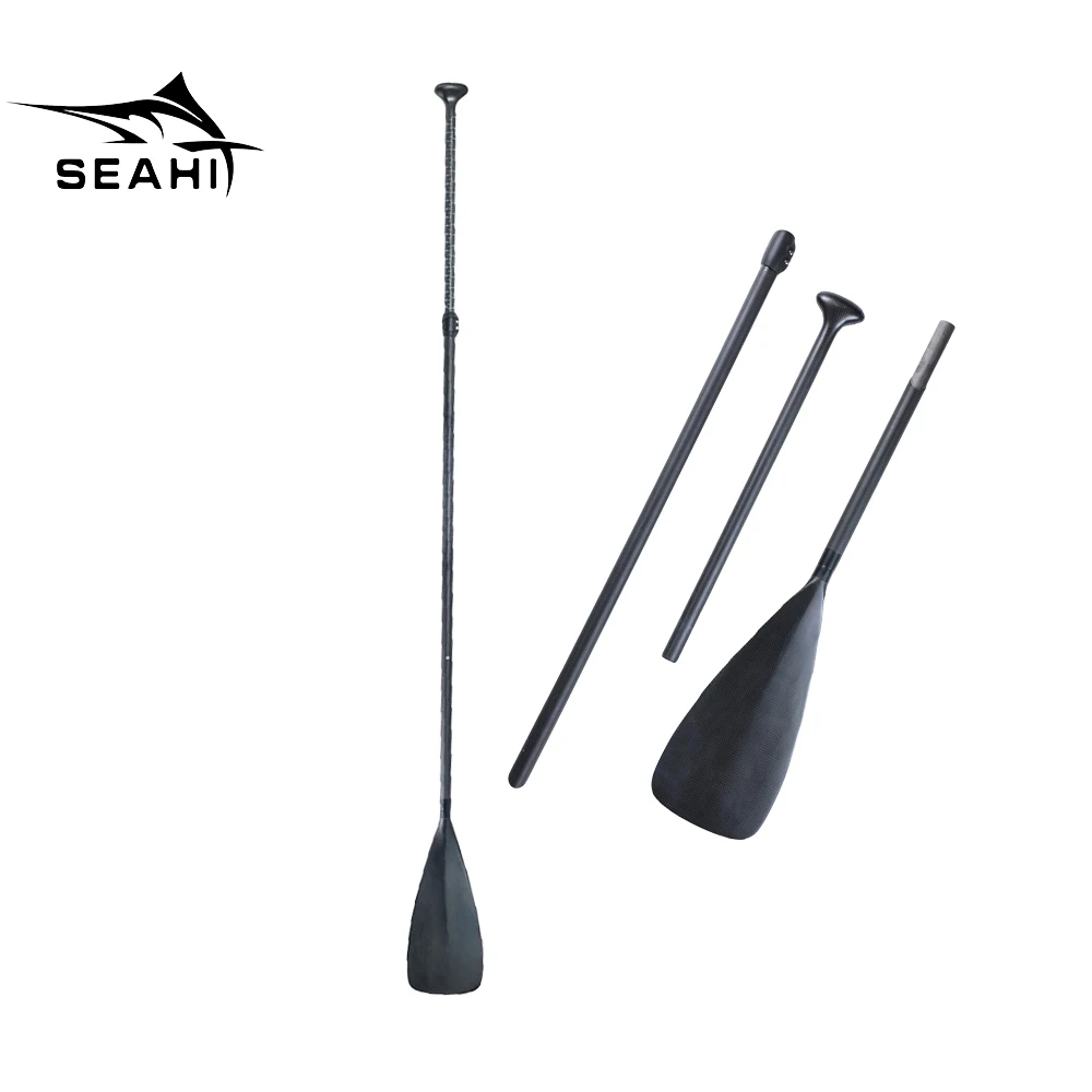 2023 New SUP Paddle 3K Carbon Fiber Shaft Inflatable Vertical Ultra Light Surfboard Canoe Canoe Paddle