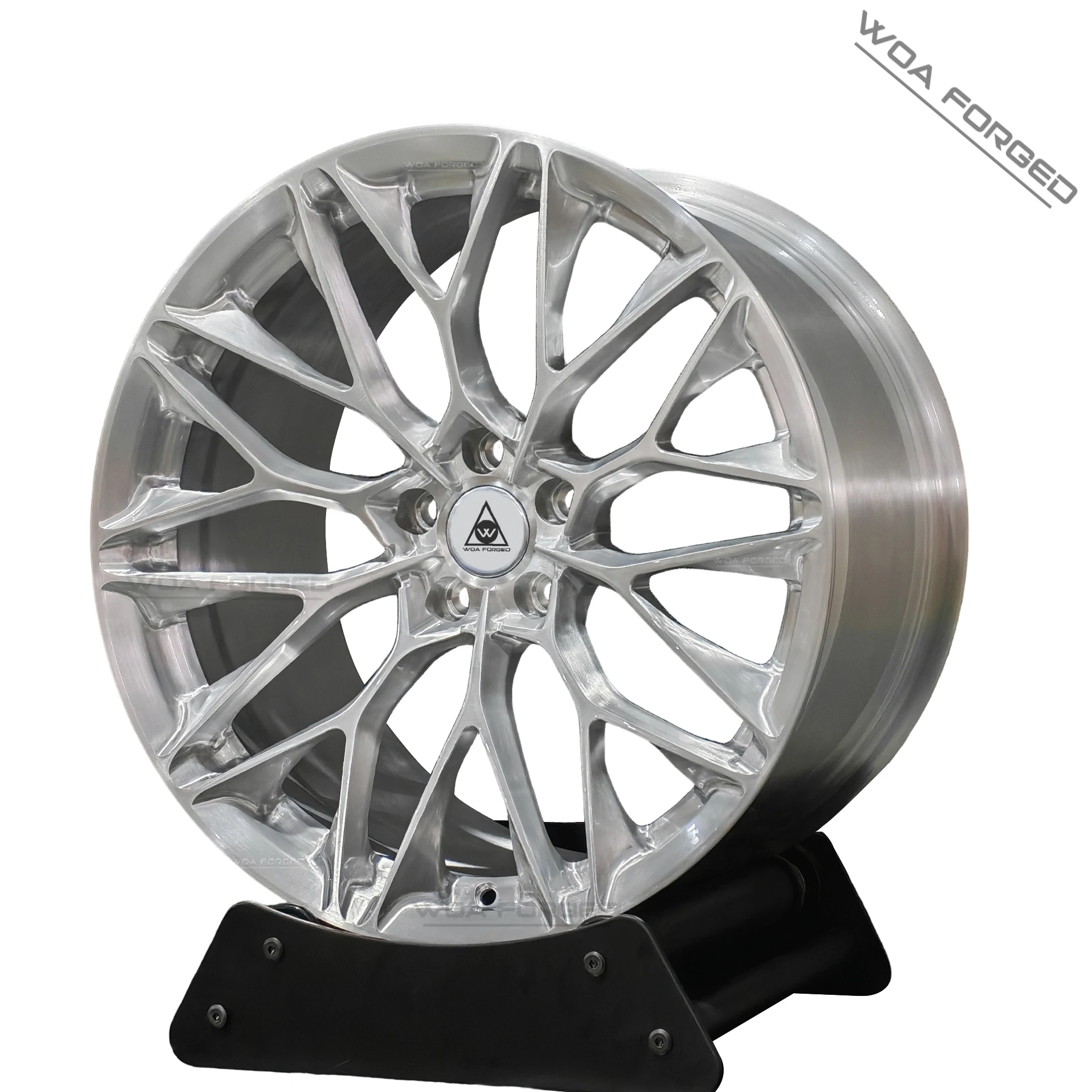 

WOA Forged Customize 6061-T6 Alloy Wheels Deep Dish Brushed Lip 17/18/19/20/12/22inch PCD 5x100 5x114.3 5x120 Offset/Hub/Logo