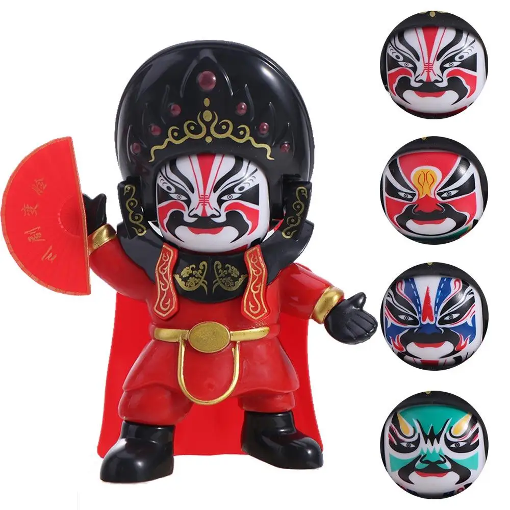 

Face Change Opera Face Changing Doll Sichuan Opera Traditional Face Changing 4 Facial Chinese Opera Face Makeup Girl Boy