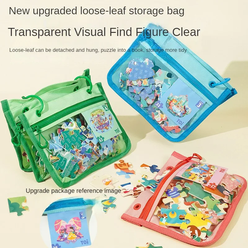 TOI Krok 1~9 Układanki Stopniowane Układanki Progresywne Zaawansowane z Tęczowym Przechowywaniem Klasyczna Edukacja Zabawa Opowieść Popularizacja Nauki