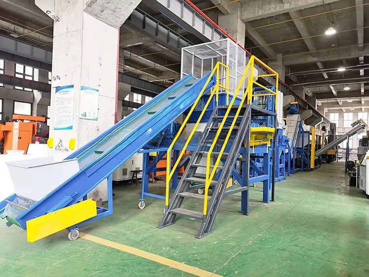 500kg/h Large Capacity Plastic Recycling Washing Line